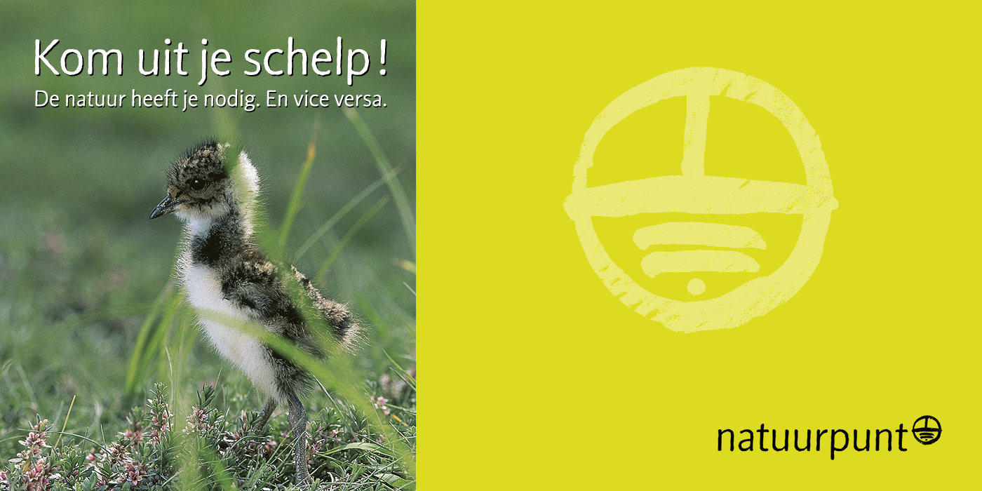 Logo en oorspronkelijke huisstijl Natuurpunt 