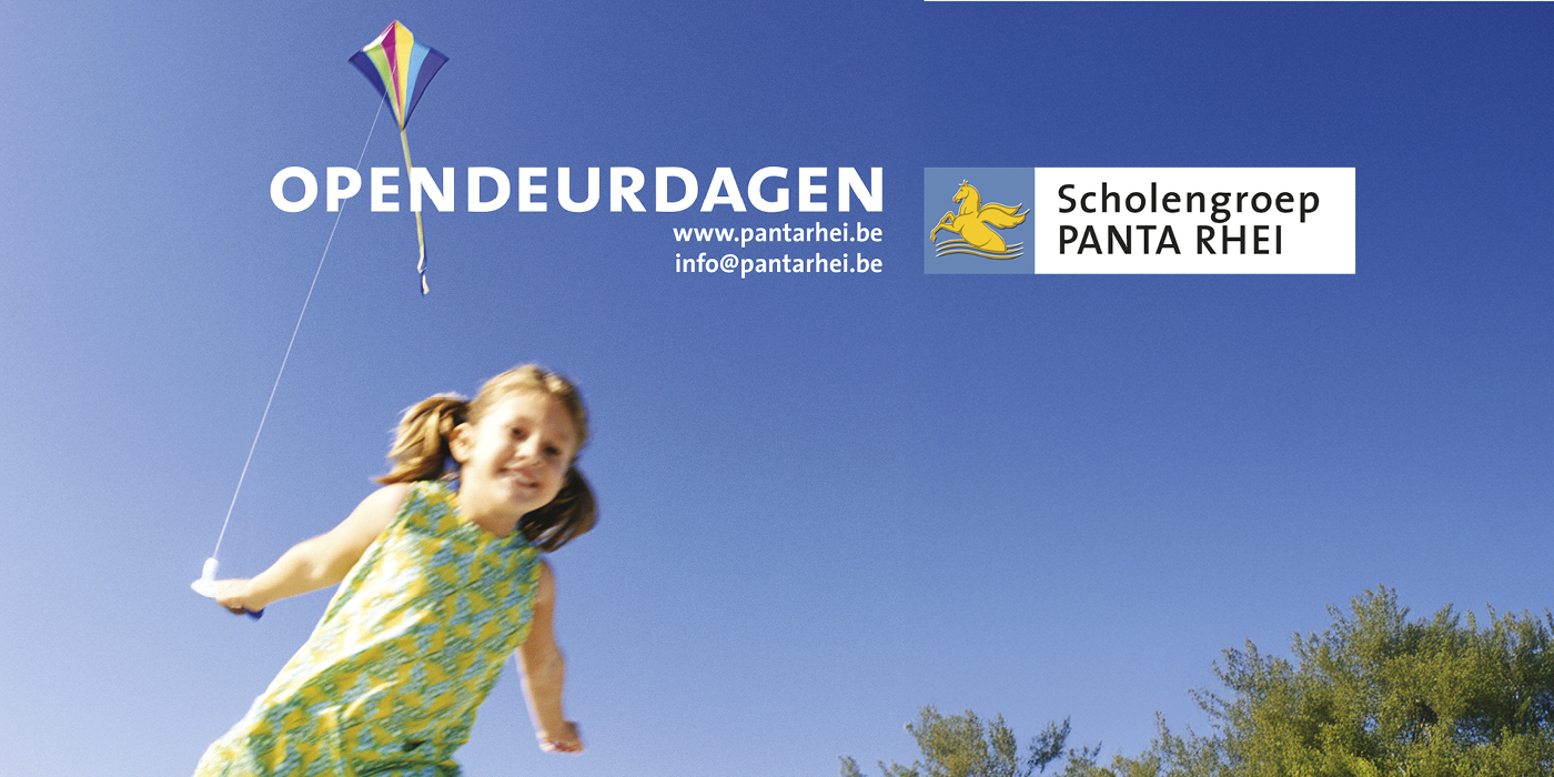 Oorspronkelijke huisstijl scholengroep Panta Rhei Gent 